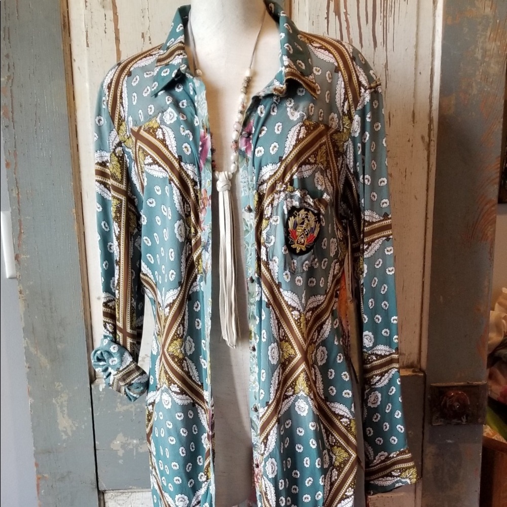 Aratta Long shirt dress